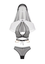 Erotic designer costume set - sinful nun