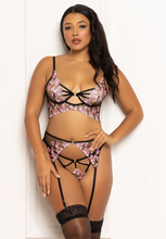 Three-Piece Long Line Bra Set