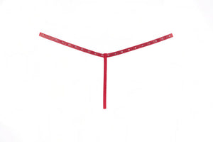 Sexy g-string with rhinestone waist