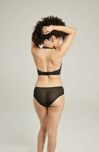 Sheer deco hipster brief