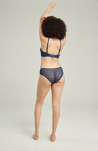 Sheer deco hipster brief