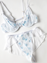 Bridal Embroidered Bra Set