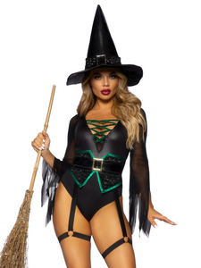 Sexy witch costume set