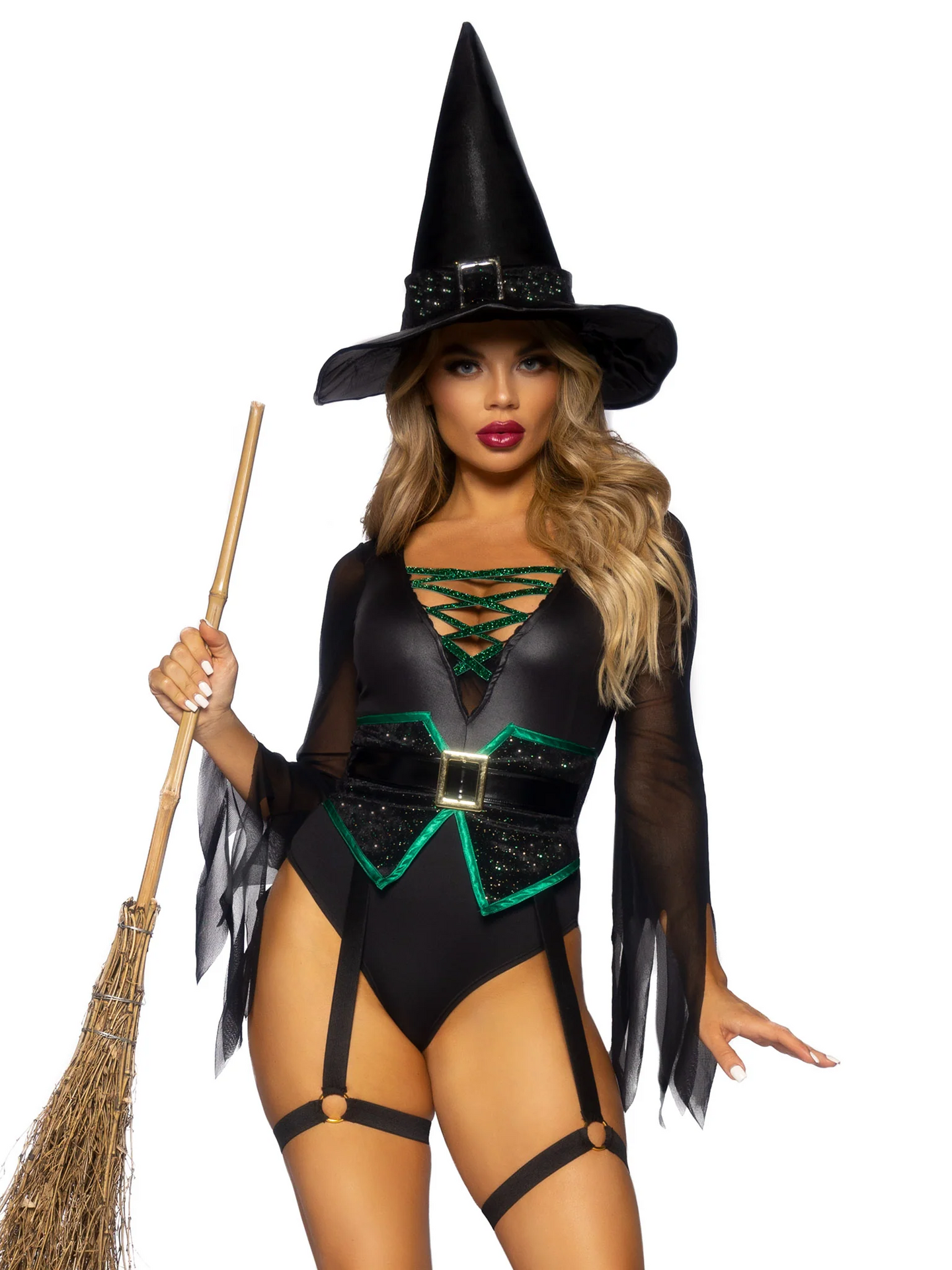 Sexy witch costume set