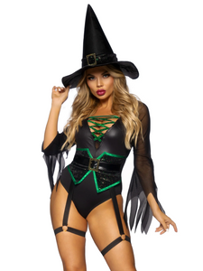 Sexy witch costume set