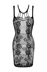 Lacey Fishnet Style Dress