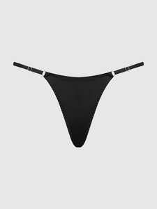 Sexy g-string with rhinestones
