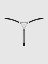 Sexy g-string with rhinestones