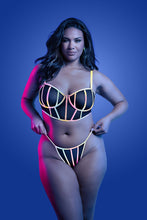 Glow in the dark lingerie - bra set