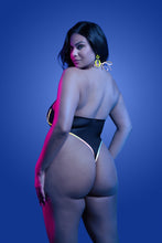 Glow in the dark lingerie - bodysuit