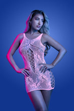 Glow in the dark lingerie - FIshnet Dress
