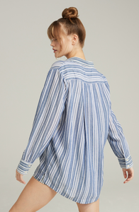 Organic cotton midi shirt