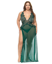 The Allure Slip – Green Lace Edition