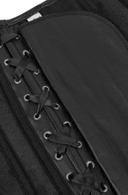 Sexy wet look corset