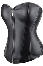 Sexy wet look corset