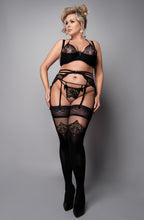 Alluring plus size hold ups