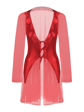 Holiday rouge designer dress