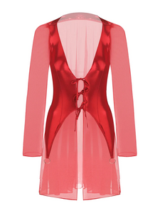 Holiday rouge designer dress