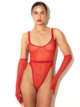 Heart on body lingerie set