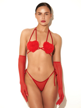 Double heart lingerie set