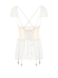Designer bridal harness corset