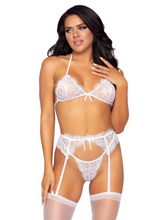 Sensual 3 piece bridal lingerie set