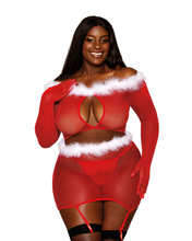 Naughty Santa lingerie set