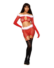 Naughty Santa lingerie set