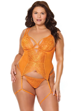 Sexy bustier lace lace
