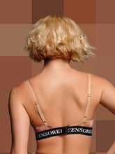 Designer soft cup CENSORED bra