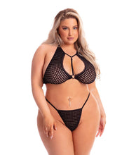 Provocative bra and thong set