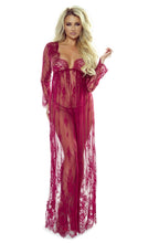 Elegant wine robe