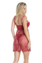 Cheery lace nightie set