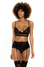 Three piece French lace lingerie set