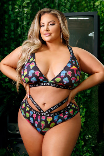 Why U Trippin' Bralette Set
