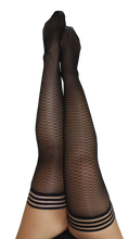 Deliciously fishnet stockings