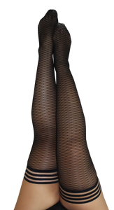 Deliciously fishnet stockings