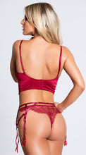 Sheer mesh bralette and panty set