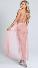 Gorgeous sheer mesh bodysuit with skirt
