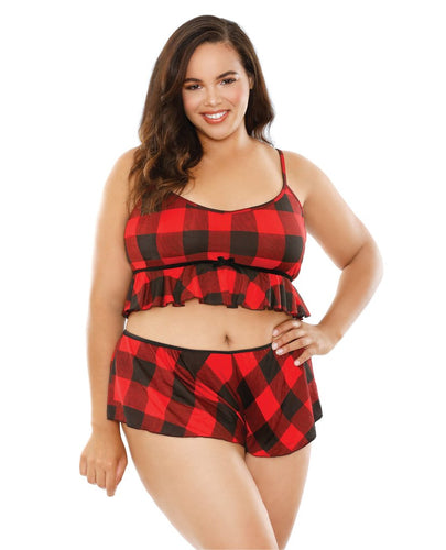 Curve Noelle Crop Cami & Shortie Set