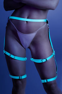 Glow in the Dark Buckle Up Leg Harness