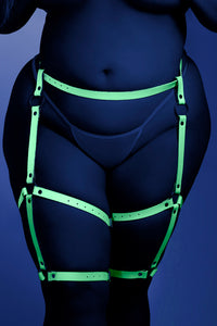 Glow in the Dark Buckle Up Leg Harness