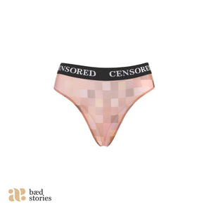 Sexy designer CENSORED panties