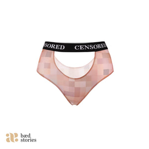 Sexy designer CENSORED panties