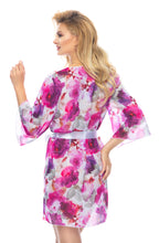 Beautiful dressing gown with a stunning feminine floral-inspired design