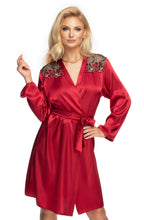 Stunning luxurious satin dressing gown
