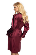 Stunning luxurious satin dressing gown