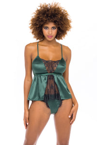 Sensational luxuriously satin and lace cammi