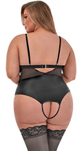 Sexy wetlook bodysuit