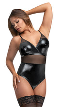 Sexy wetlook bodysuit